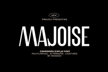 Majoise - Condensed Display Font