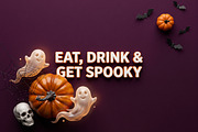 Happy Halloween Typography Design, a Holiday Photo by hkmonir (Thumbnail 18 of 21)