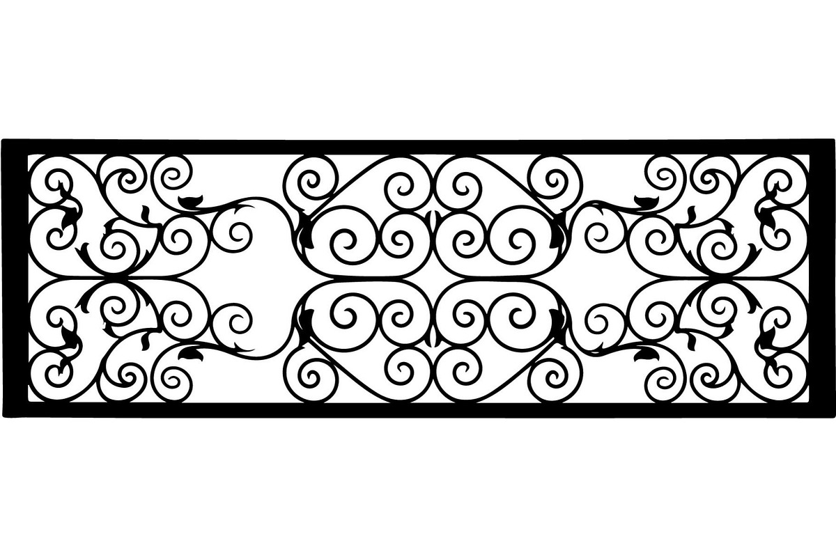 Decorative Scrollwork Panel Designs, a Decorative Illustration by Designer_Momina (Photo 12 of 20)