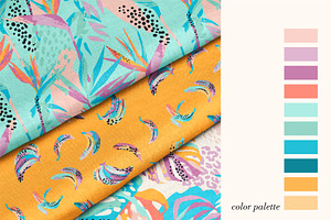 Tropical Patterns & Elements