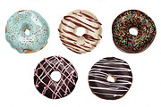 Donuts VECTOR illustrations, a Food Illustration by Natalka Dmitrova art (Thumbnail 23 of 27)