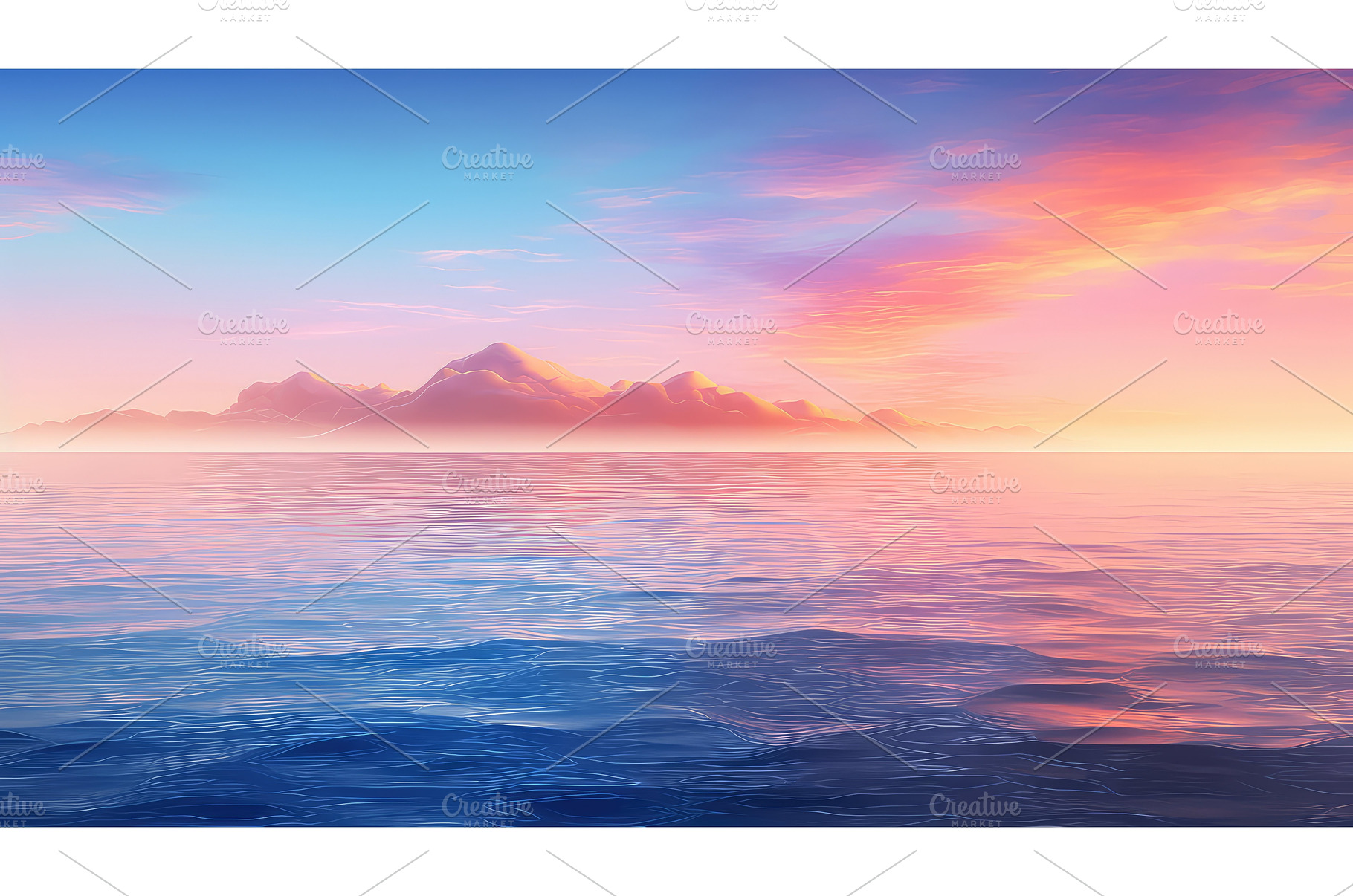 waves clear ocean background ai, a Nature Photo by pikepicture