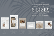 650 Templates in CANVA 7 in 1, a Social Media Template by Marketello Studio (Thumbnail 3 of 21)