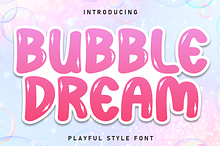 Bubble Dream | Script Font