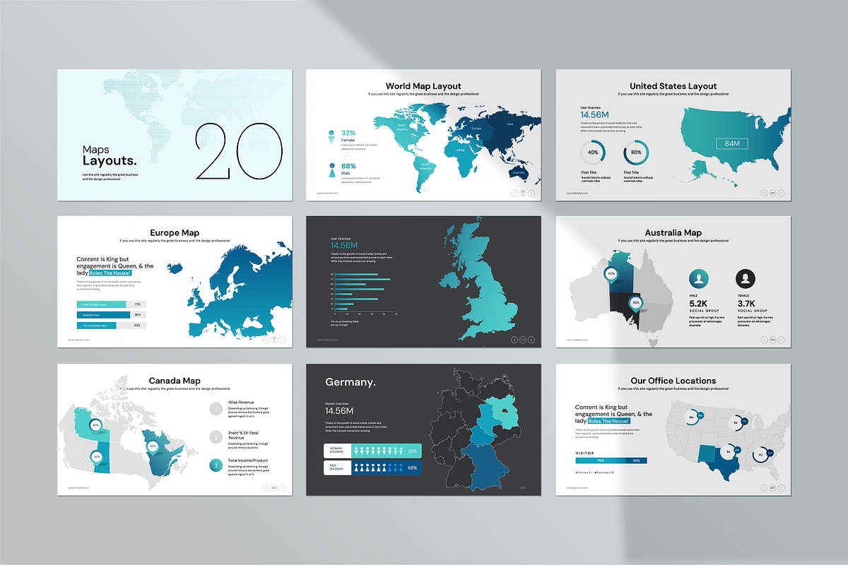 Business Plan PowerPoint Template, a Presentation Template by creathrivestudio (Photo 29 of 30)