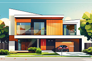 modern minimalist house design, a Background Photo by Maylianaw28 (Thumbnail 1 of 2)