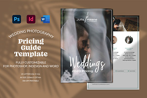 Wedding Photography Pricing Template