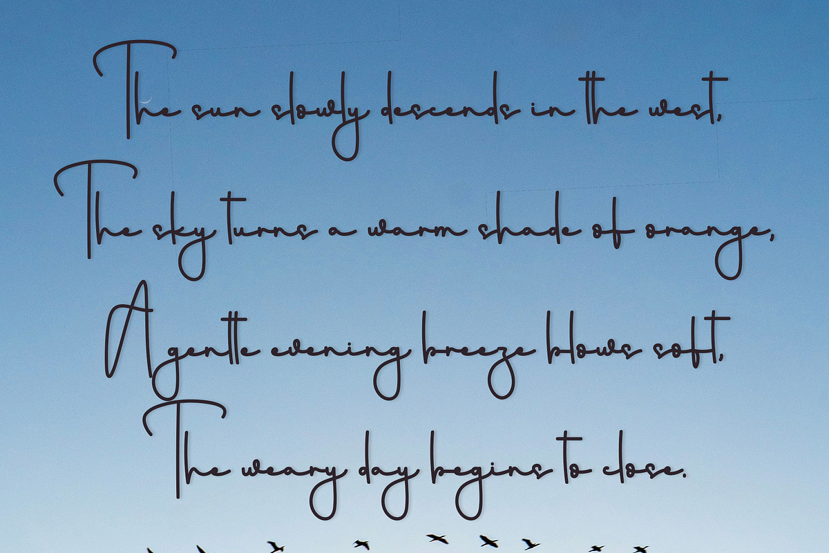 Milk Berry, a Handwritten Font by InermediaSTUDIO (Photo 7 of 8)