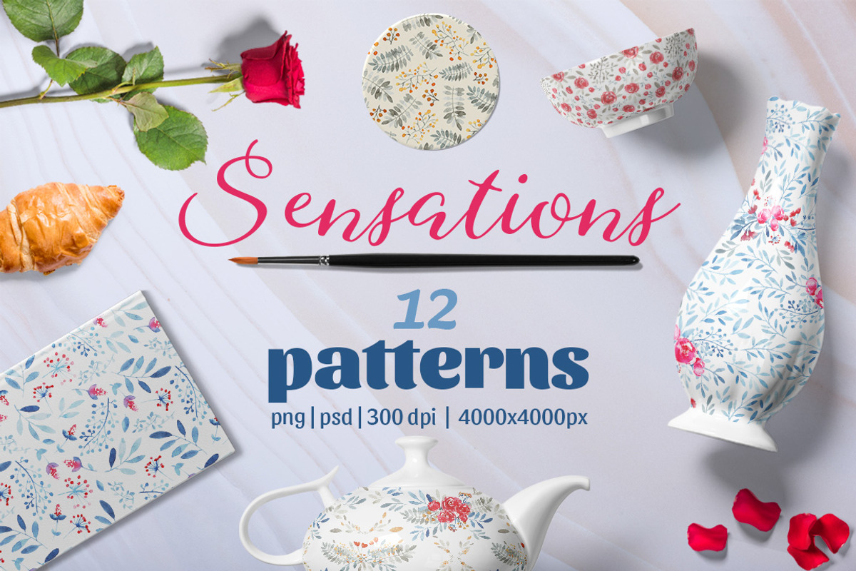 Wreath Creator Bundle&patterns, an Illustration by Gray Cat Graphics (Photo 5 of 9)