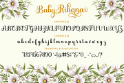 Baby Rihana, a Script Font by Strong.co (Thumbnail 8 of 9)