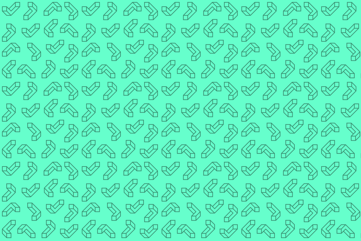 3D shapes pattern pack, a Pattern Graphic by Michał Pieczyński (Photo 3 of 10)