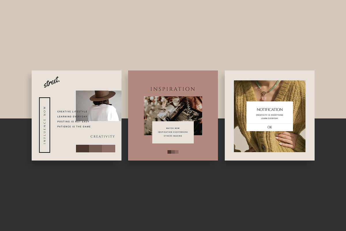 Fashion & Lifestyle V2 Instagram Kit, a Social Media Template by Design District (Photo 16 of 20)