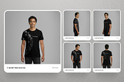 5 T-Shirt Mockups on Indian Man, a Shirt Mockup by Grow Design Craft Studio (Thumbnail 7 of 7)