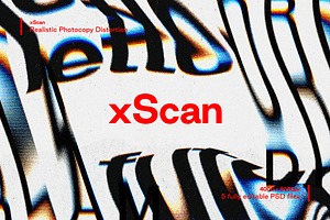 XScan - Photocopy Distortion Effect