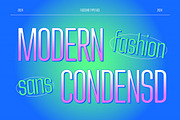 Fascond, a Sans Serif Font by graphicook (Thumbnail 3 of 10)