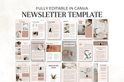 50 Editable Newsletter Templates, a Presentation Template by Digital By Nikoleta (Thumbnail 1 of 10)