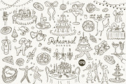 Quirky Wedding SVG Illustrations, an Object Illustration by Ayya Studio (Thumbnail 1 of 15)