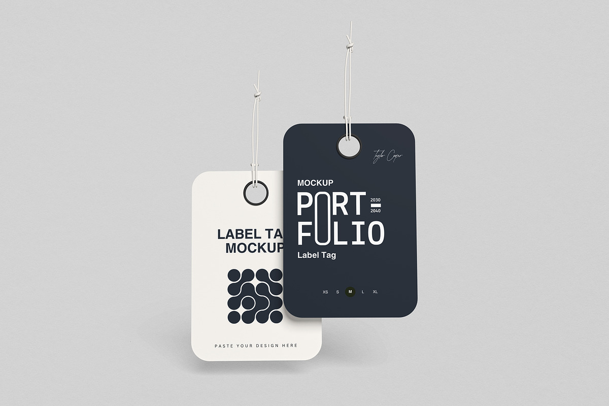 Label Tag Mockup, an Advertising Mockup by AnasStudio (Photo 6 of 13)