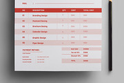 Invoice Project Estimate, a Stationery Template by MightyDesign (Thumbnail 3 of 8)