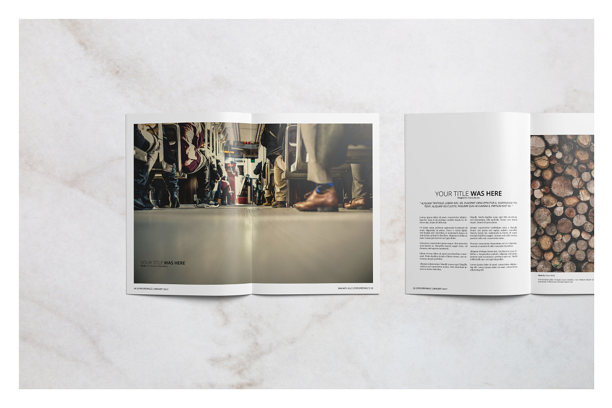 Exploremagz Magazine, a Magazine Template by Loc Tropis (Photo 7 of 9)