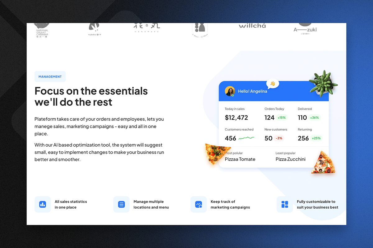 Plateform - SaaS Framer Landing Page, a Landing Page Template by TruongHuy10 (Photo 3 of 5)