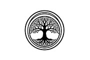 Tree of Life Circle Frame Bundle, an Illustration by Gaye Art (Thumbnail 17 of 51)