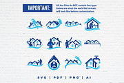 Plumbing Business Logo Bundle, a Branding & Logo Template by Guavanaboy (Thumbnail 2 of 3)