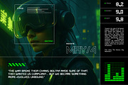 Boltra – Futuristic Display Typeface, a Sans Serif Font by Vadovastd (Thumbnail 6 of 7)