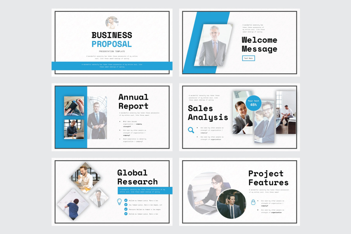 BUSINESS PROPOSAL-Keynote Template, a Presentation Template by Shafura