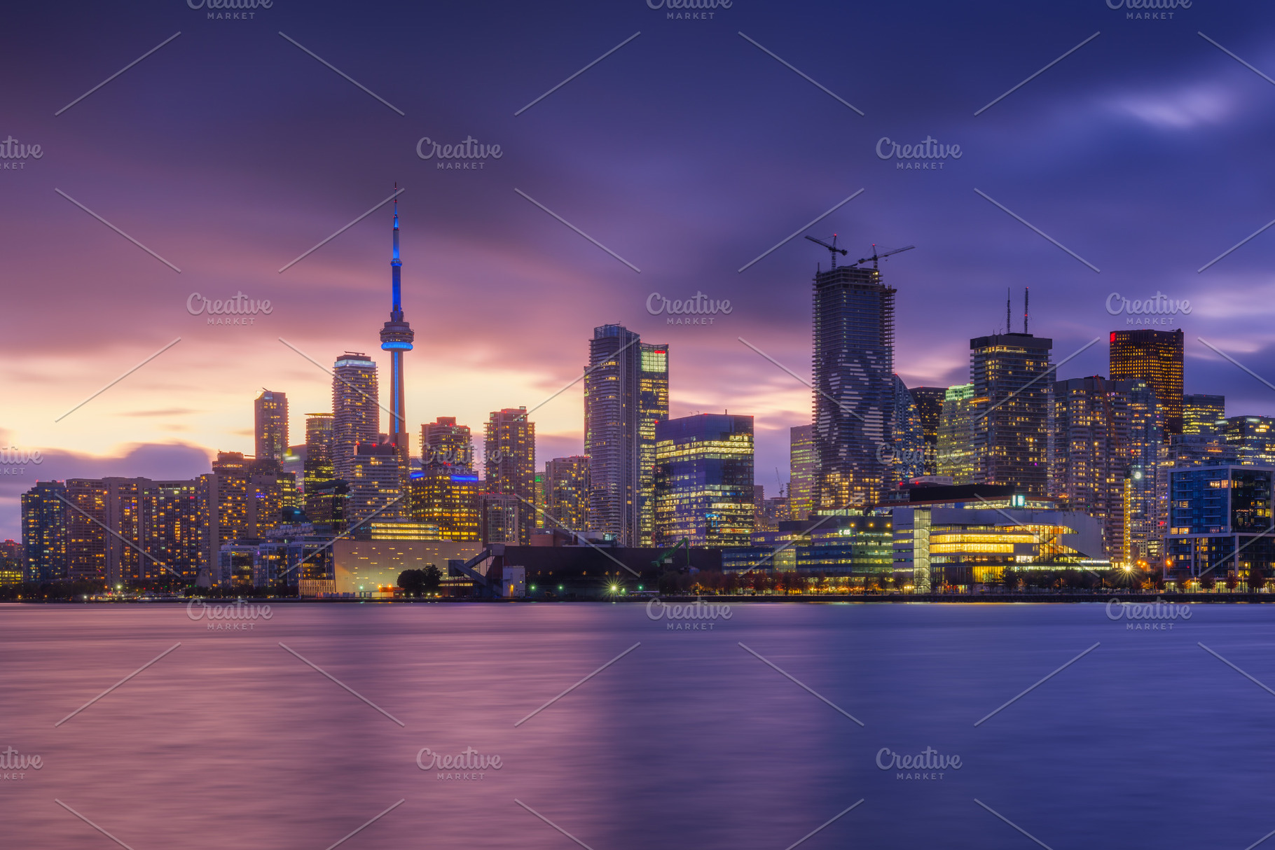 Toronto, Canada. View of the city, an Architecture Photo by Landscape and travel
