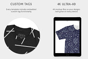 T-Shirt - Apparel Mockups, a Shirt Mockup by Photific (Thumbnail 4 of 6)