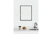 Frame Mockup Editable & Customisable, a Print Template by The White Space Co. (Thumbnail 3 of 8)