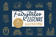 Fairytales & Legends - Vector, an Object Illustration by Carole Chevalier (Thumbnail 1 of 7)