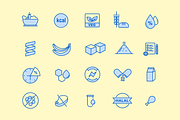 20 Nutrition Labelling Icons, an Icon by Creative VIP (Thumbnail 2 of 5)