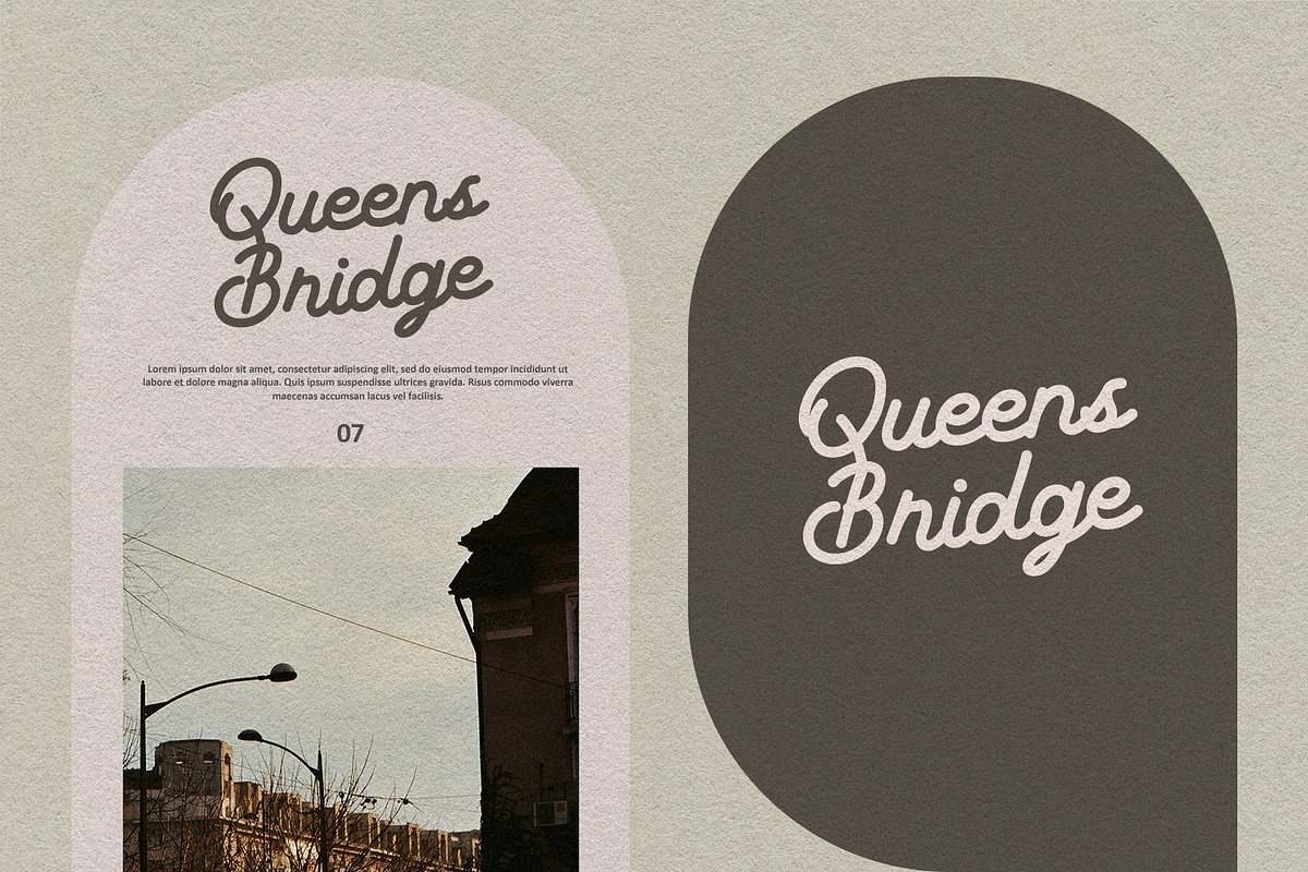 Banesten Handcrafted Vintage Script, a Script Font by Maulana Creative (Photo 6 of 7)