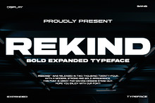 Rekind Expanded Font