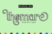 thomare new modern font, a Sans Serif Font by Canden Meutuah (Thumbnail 1 of 8)