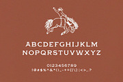 Whiskey Canyon Typeface, a Font by olinevod (Thumbnail 2 of 2)
