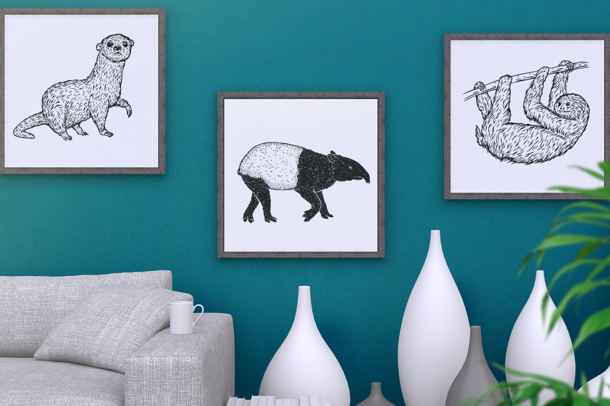 Birds and animals south america, an Animal Illustration by CGterminal (Photo 5 of 6)
