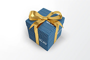 Gift Box Mock-Up, a Packaging Mockup by DesignRushMarket (Thumbnail 1 of 5)