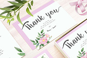 Rose Hip Watercolor Wedding Suite, an Invitation Template by Love Design (Thumbnail 6 of 14)