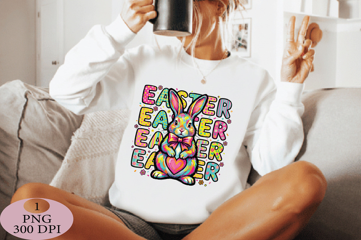 Easter Bunny Png, an Illustration by Daily.Designs (Photo 5 of 5)
