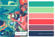 Bold & Bright Color Palettes, a Palette Add-On by Ellen Carty Design (Thumbnail 5 of 11)