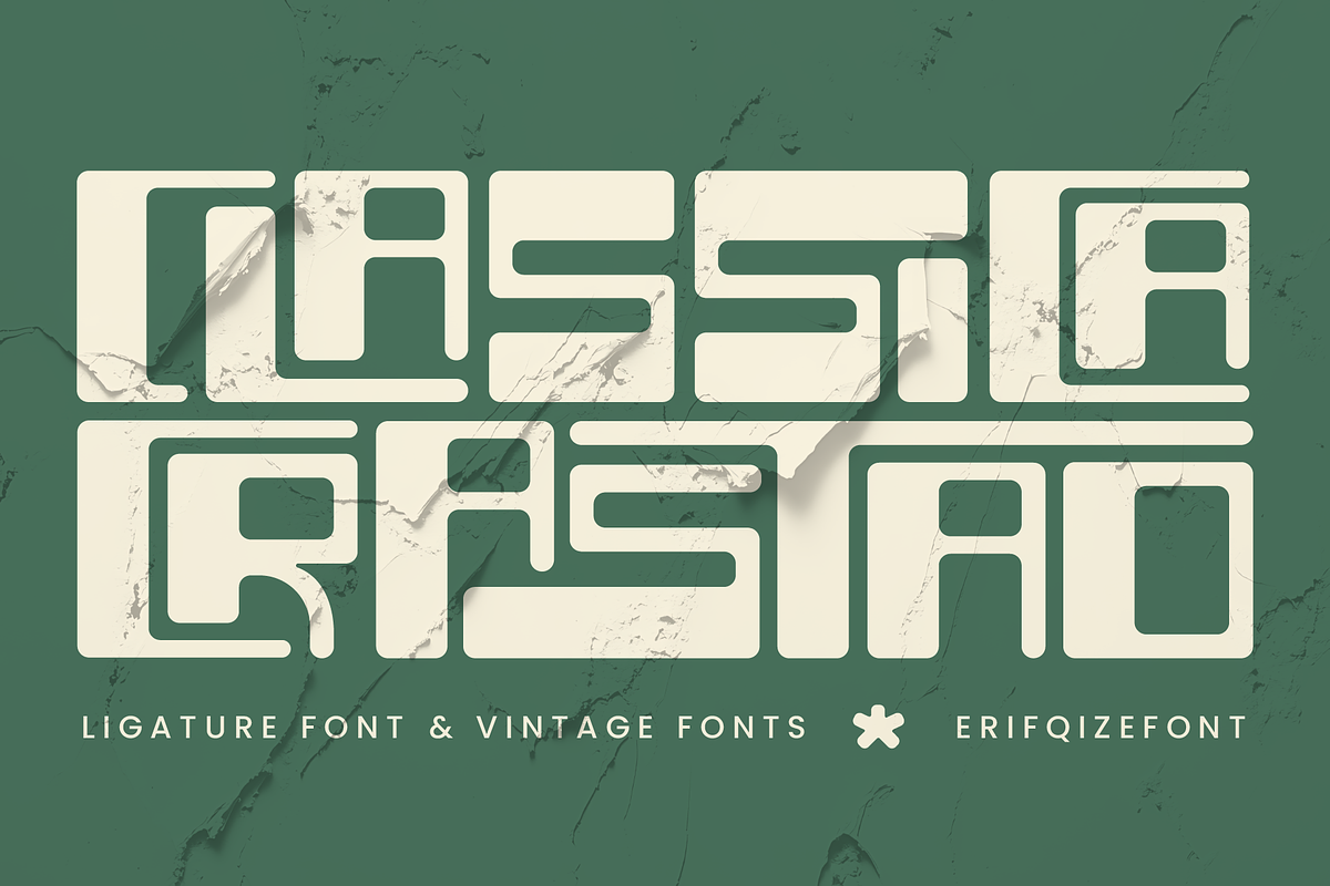 Classica Crastao Font, a Font by Erifqizefont (Photo 1 of 15)