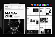 Magazine Template, a Magazine Template by DesignCrest (Thumbnail 1 of 13)