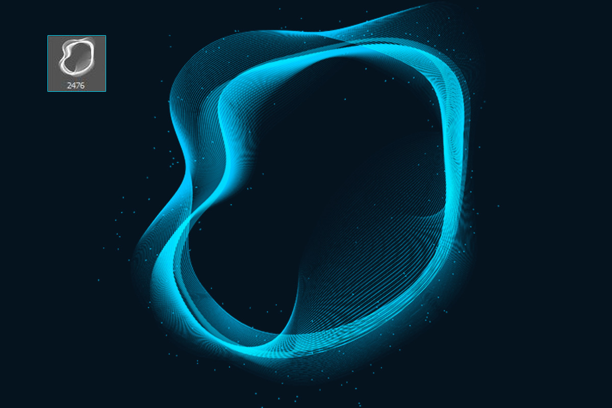 Floating Mesh Shape Photoshop Brush, a Brush Add-On by dx_vect (Photo 3 of 4)