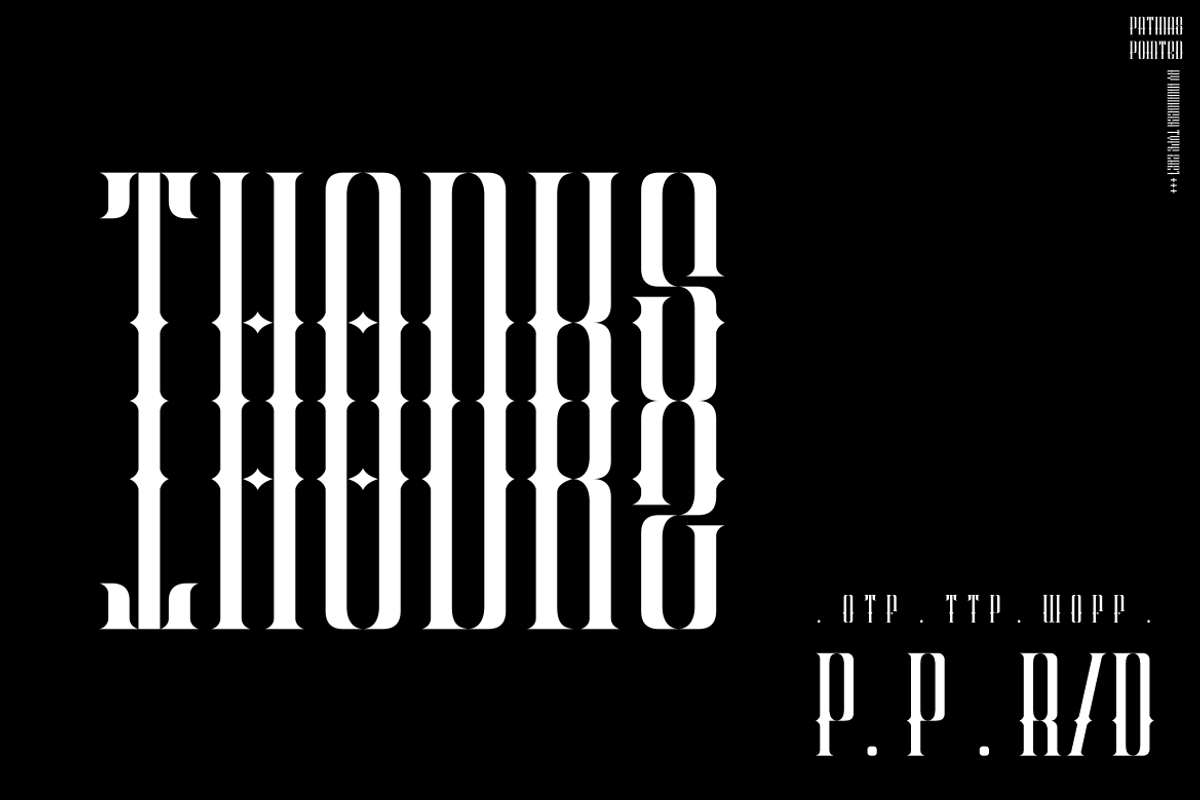Patinas Pointed, a Serif Font by inumocca_type (Photo 9 of 9)
