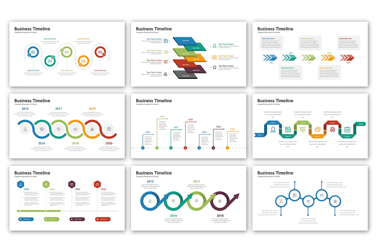Timeline Presentation - Infographic, a Presentation Template by ...