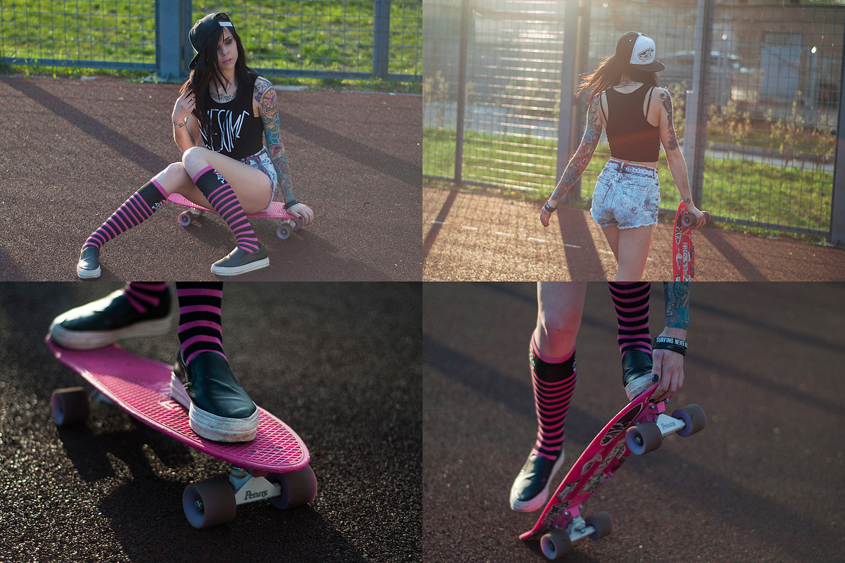 Skater Girl Bundle (15 Photo), a Sports & Recreation Photo by Dominik Day (Photo 3 of 5)