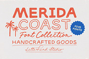 Merida Coast Font Collection, a Script Font by Letterhend Studio (Thumbnail 1 of 10)